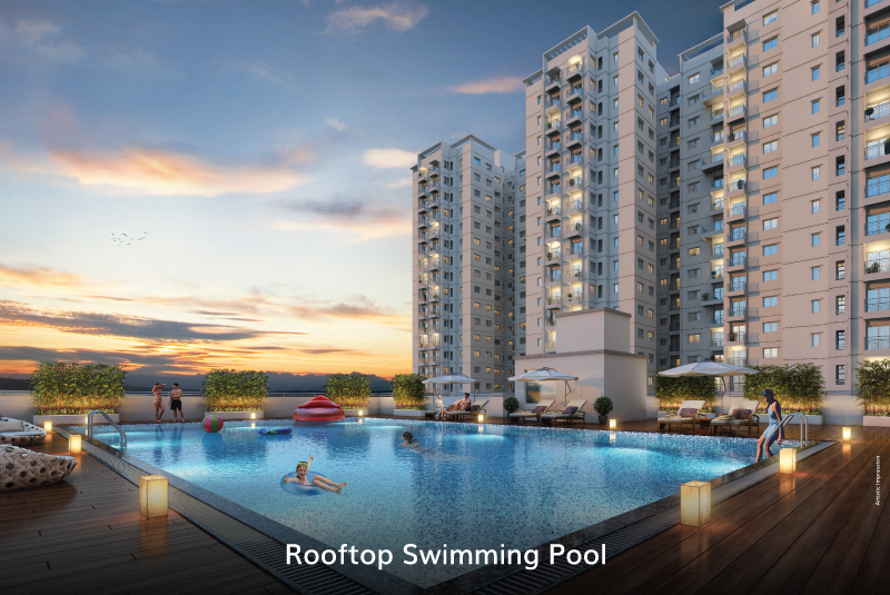 122 West Swimming pool